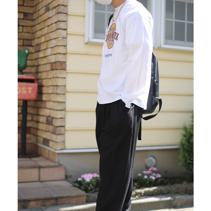 ロンT【HOOK】アメカジロゴプリントロングTEE ユニセックス 韓国ファッショ… | HOOK | 詳細画像62 