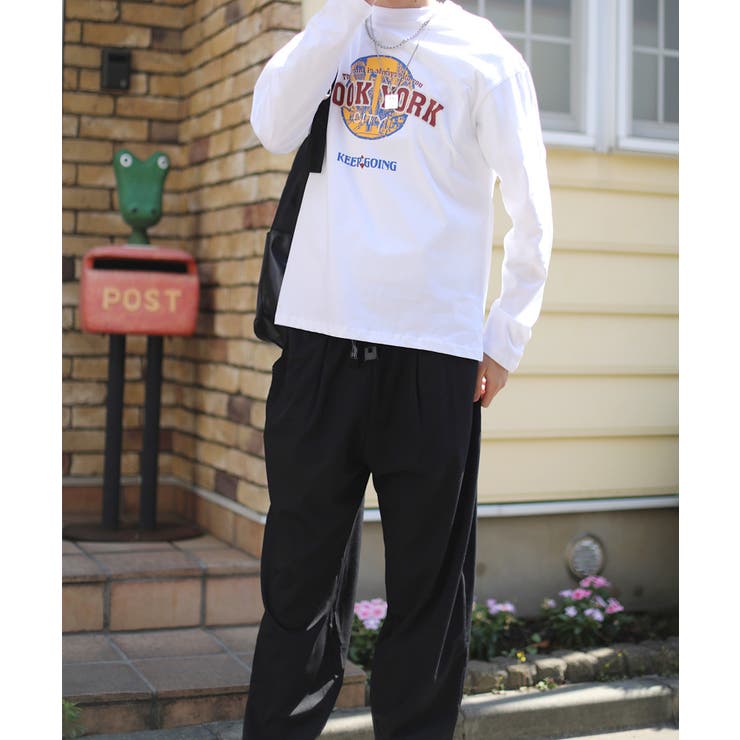 ロンT【HOOK】アメカジロゴプリントロングTEE ユニセックス 韓国ファッショ… | HOOK | 詳細画像65 