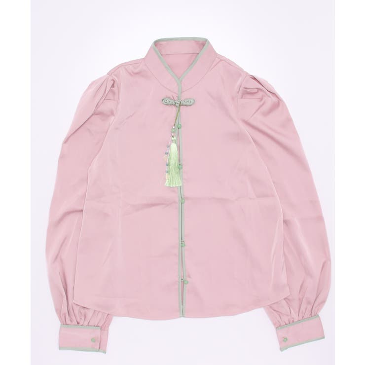 チャイナ風ブラウス 韓国ファッション ワンピース | aimoha  | 詳細画像12 