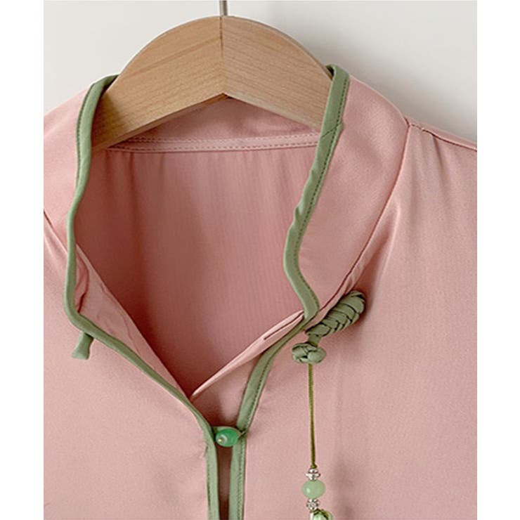 チャイナ風ブラウス 韓国ファッション ワンピース | aimoha  | 詳細画像2 