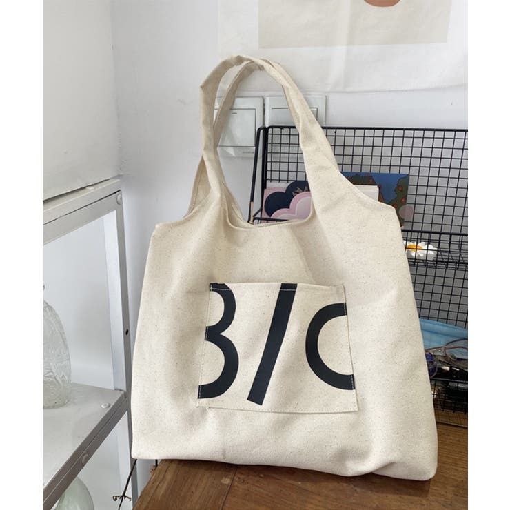 シンプルポケットトート キャンバス トート | aimoha  | 詳細画像2 