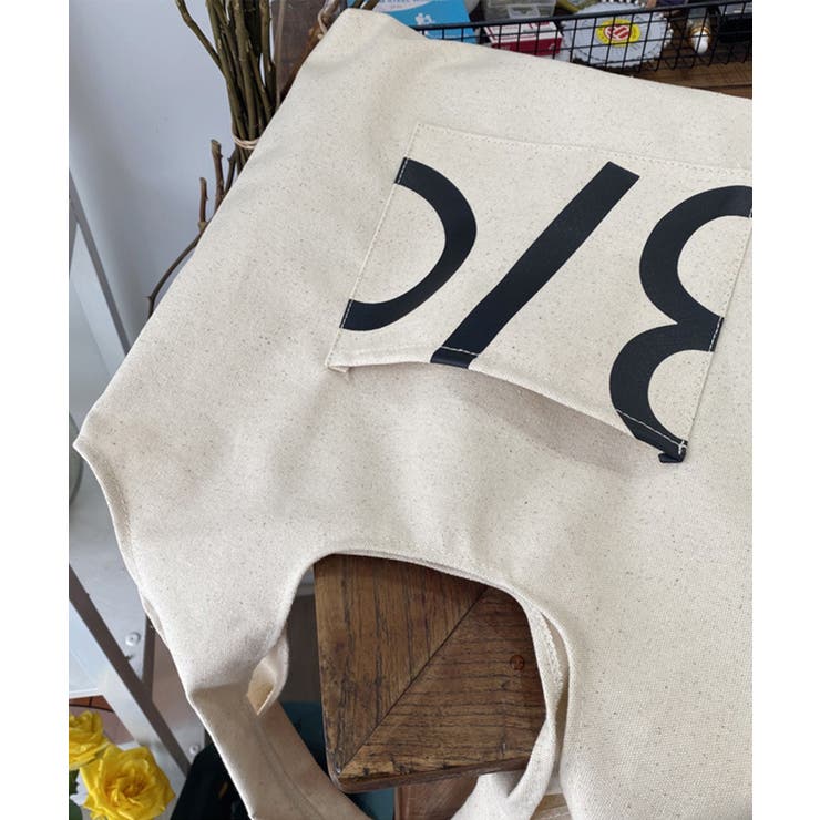 シンプルポケットトート キャンバス トート | aimoha  | 詳細画像8 