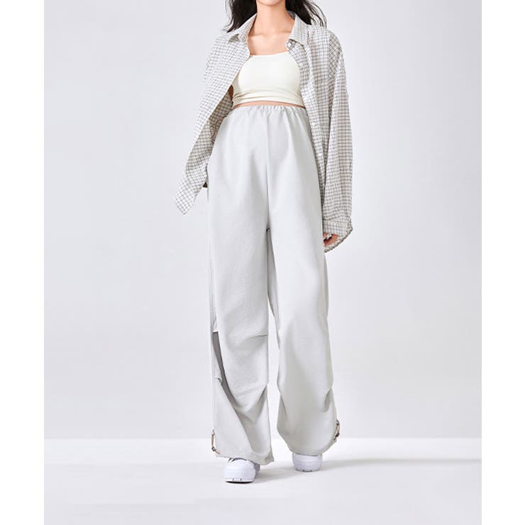 ドローストリング付きマタニティカーゴパンツ | aimoha  | 詳細画像7 