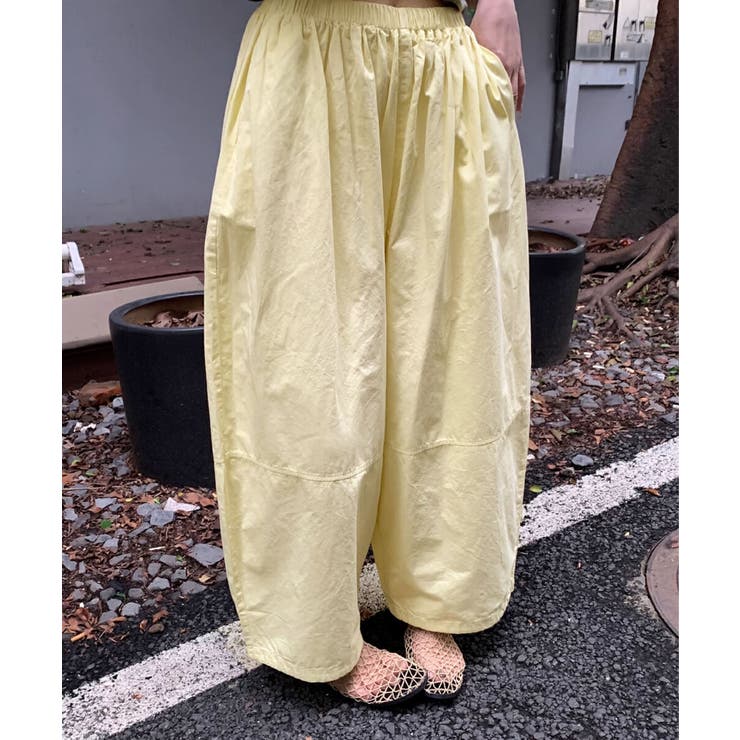 コットンボリュームワイドパンツ | aimoha  | 詳細画像4 