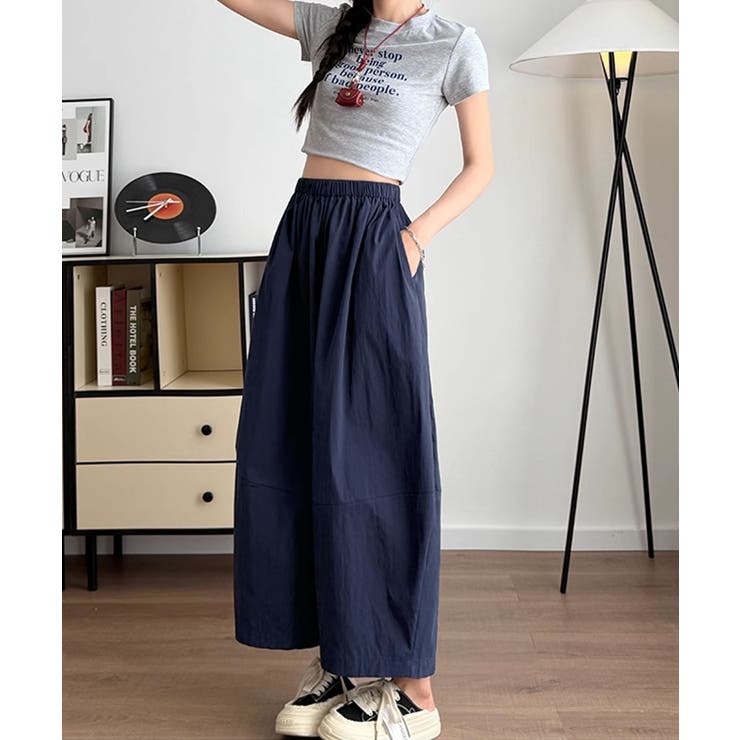 コットンボリュームワイドパンツ | aimoha  | 詳細画像10 