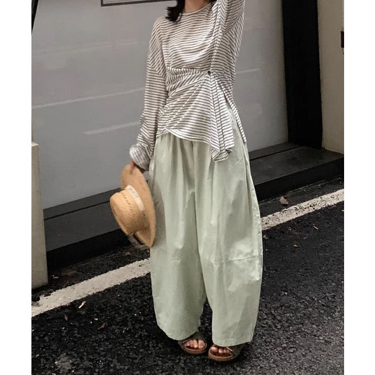 コットンボリュームワイドパンツ | aimoha  | 詳細画像14 