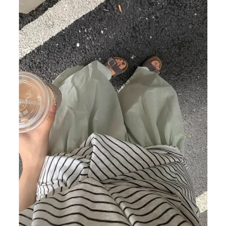 コットンボリュームワイドパンツ | aimoha  | 詳細画像15 