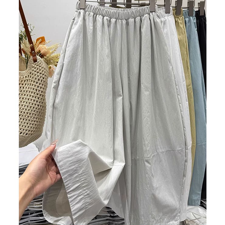 コットンボリュームワイドパンツ | aimoha  | 詳細画像16 