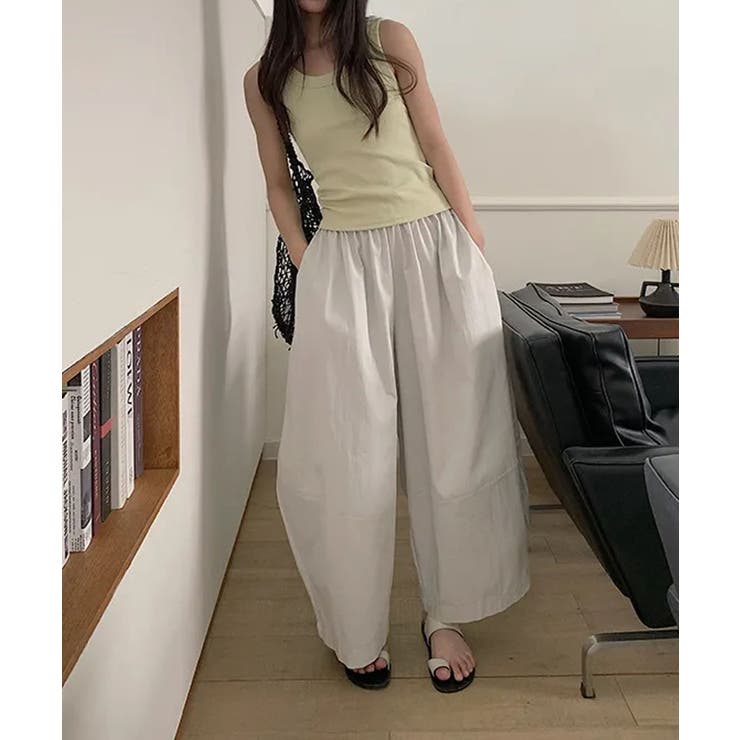 コットンボリュームワイドパンツ | aimoha  | 詳細画像21 