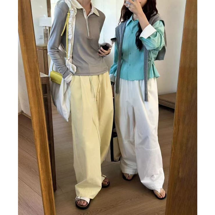 コットンボリュームワイドパンツ | aimoha  | 詳細画像23 