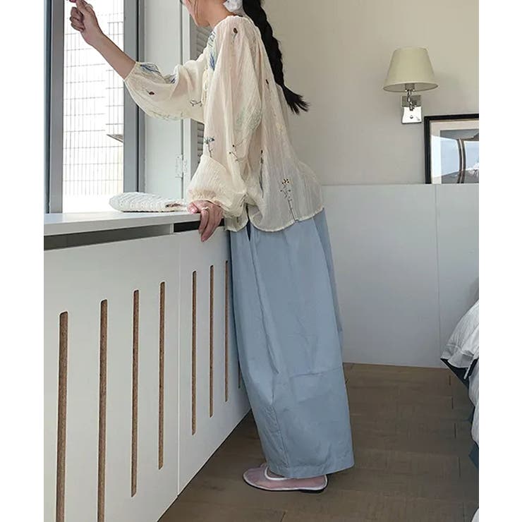 コットンボリュームワイドパンツ | aimoha  | 詳細画像28 