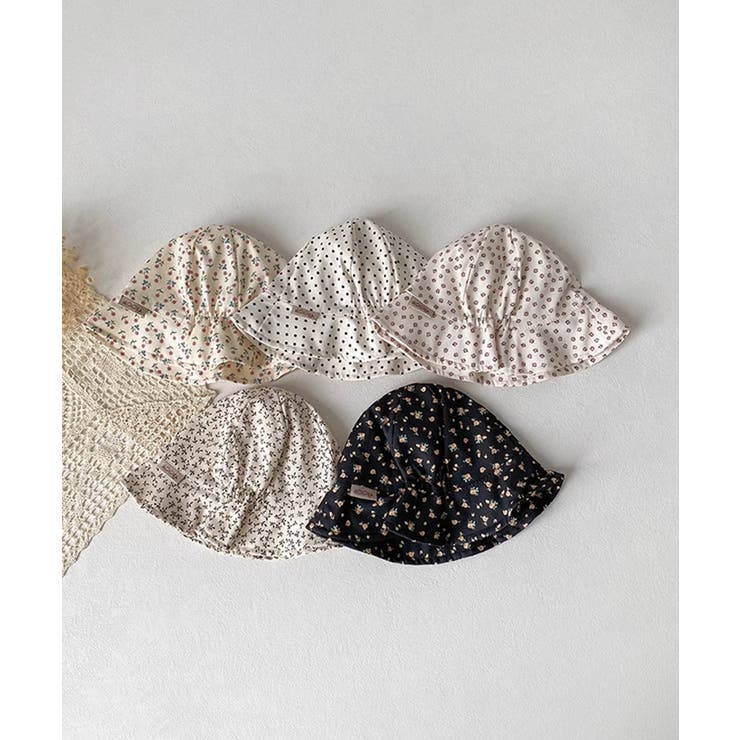 【aimoha-KIDS-】キッズ 花柄ハット | aimoha kids | 詳細画像8 