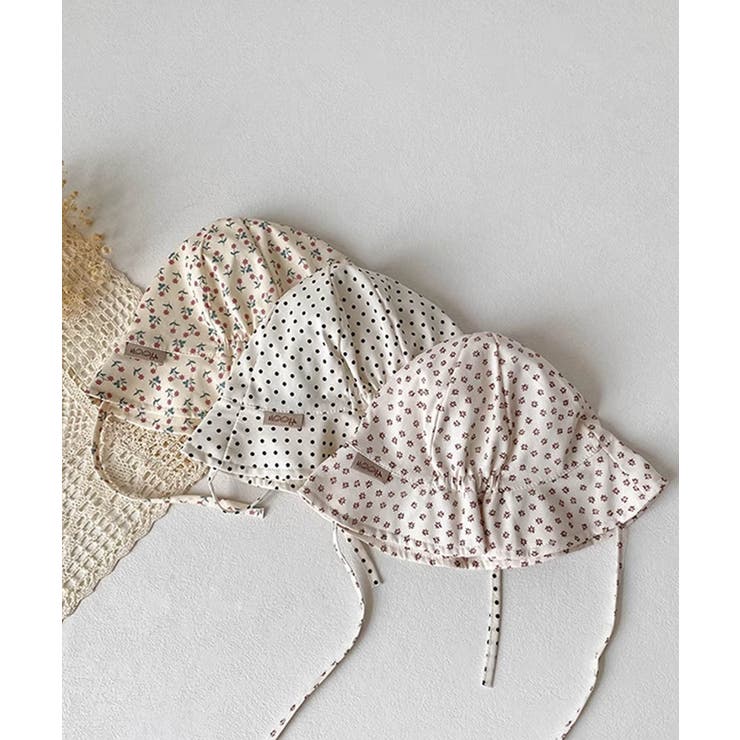 【aimoha-KIDS-】キッズ 花柄ハット | aimoha kids | 詳細画像3 