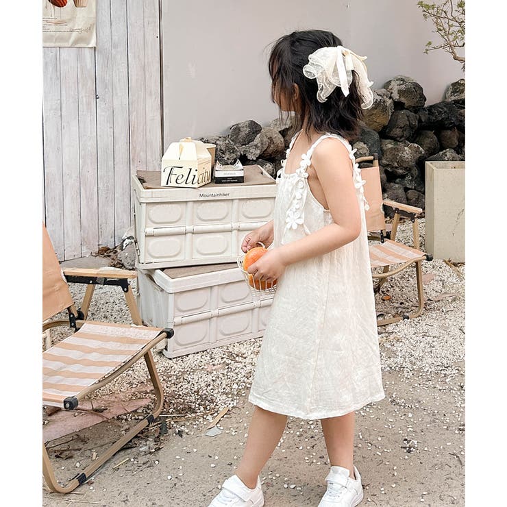【aimoha-KIDS-】キッズ  キャミワンピース | aimoha kids | 詳細画像7 