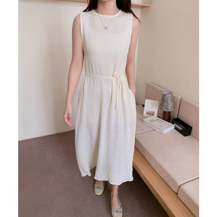 ノースリーブロングワンピース | aimoha  | 詳細画像10 