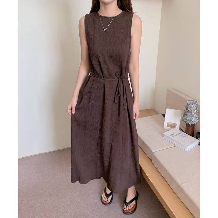 ノースリーブロングワンピース | aimoha  | 詳細画像16 