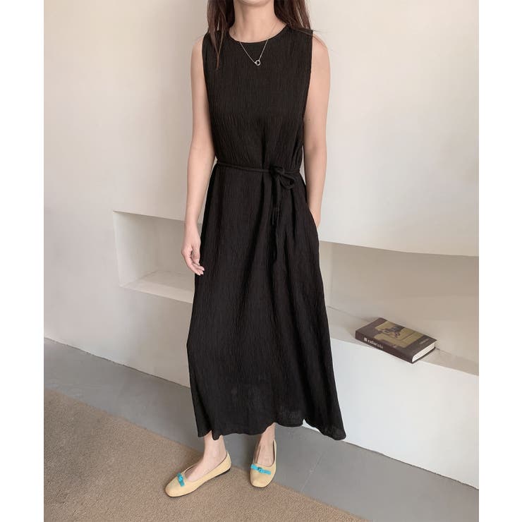 ノースリーブロングワンピース | aimoha  | 詳細画像2 