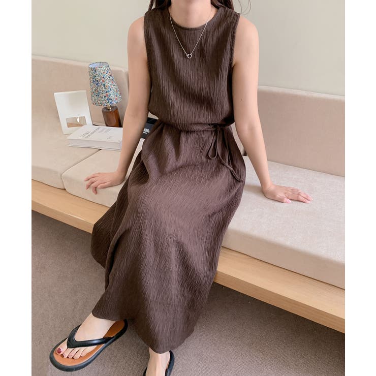 ノースリーブロングワンピース | aimoha  | 詳細画像18 