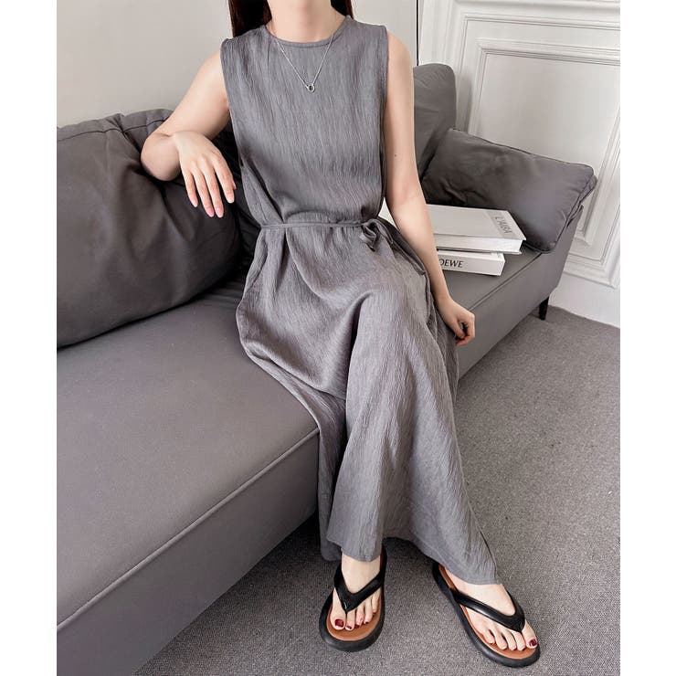 ノースリーブロングワンピース | aimoha  | 詳細画像24 