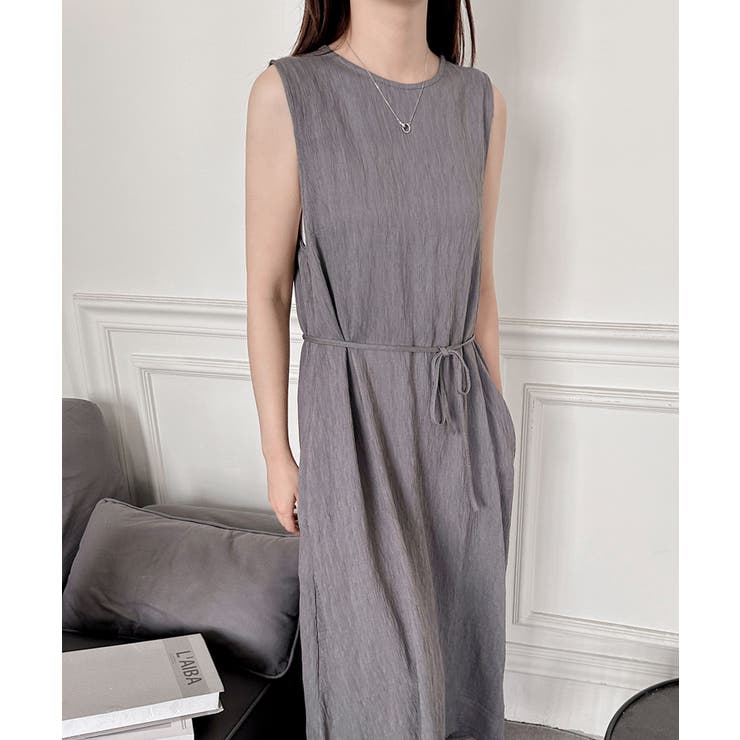 ノースリーブロングワンピース | aimoha  | 詳細画像26 