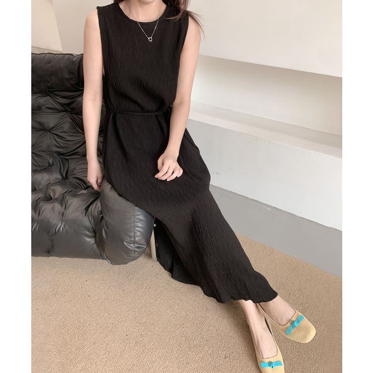 ノースリーブロングワンピース | aimoha  | 詳細画像6 