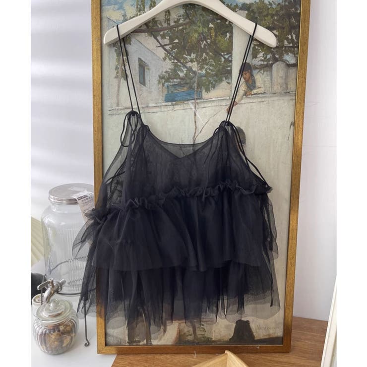 ティアードチュールキャミビスチェ | aimoha  | 詳細画像8 