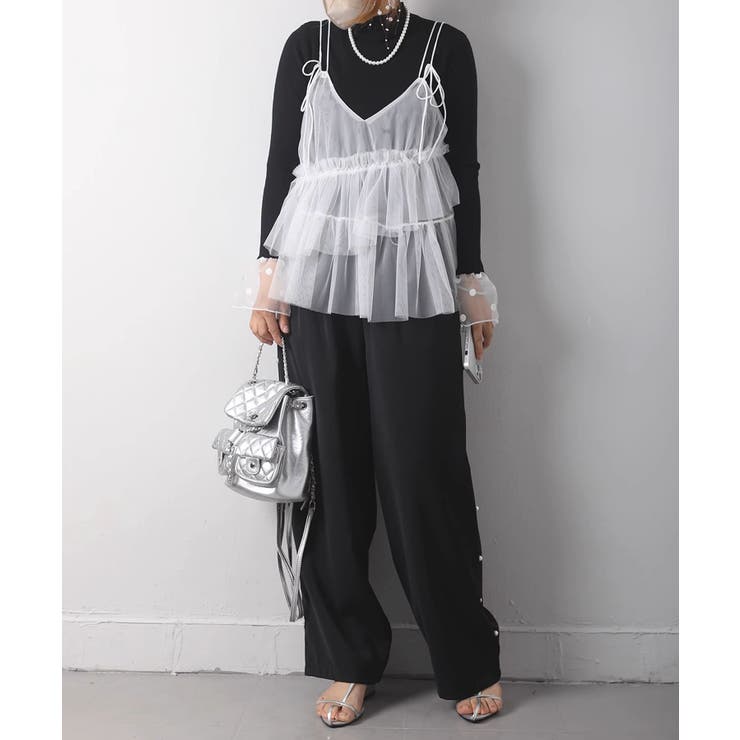 ティアードチュールキャミビスチェ | aimoha  | 詳細画像29 