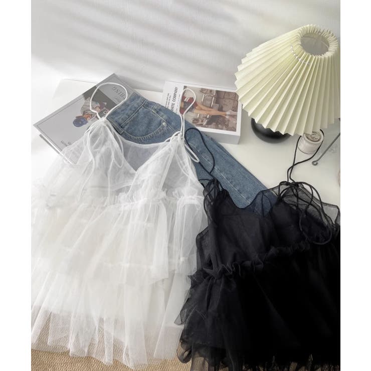 ティアードチュールキャミビスチェ | aimoha  | 詳細画像5 