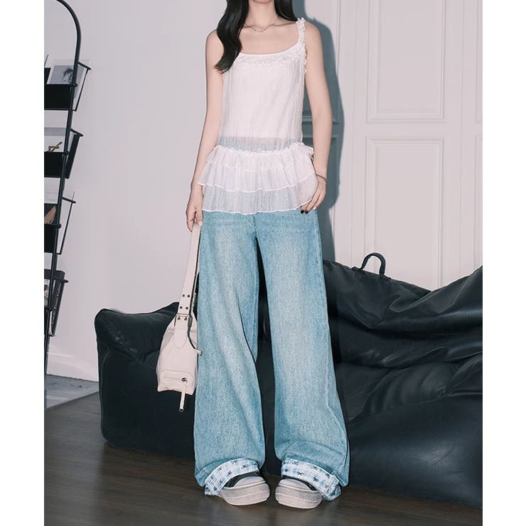 フリルティアードキャミソール | aimoha  | 詳細画像9 