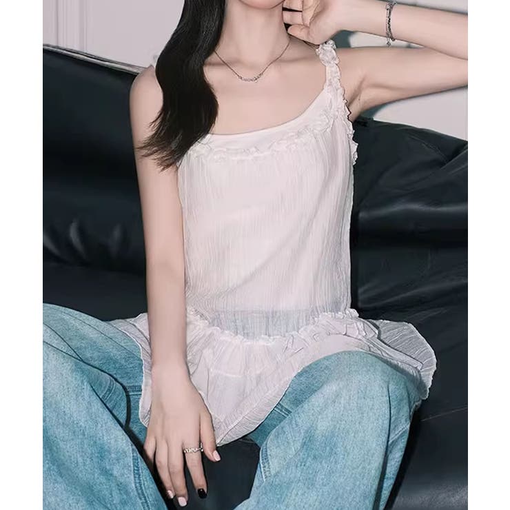 フリルティアードキャミソール | aimoha  | 詳細画像1 