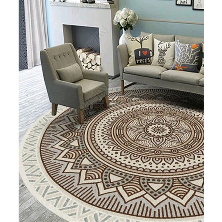 円形ラグ◆スミノエ◆150cm◆アイボリー◆展示品(JTH06-2) 円形ラグ◇スミノエ◇150cm◇アイボリー◇展示品(JTH06-2)