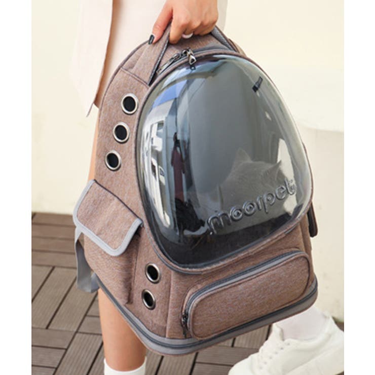 大容量ペット用キャリーバッグ ペット リュックキャリー[品番