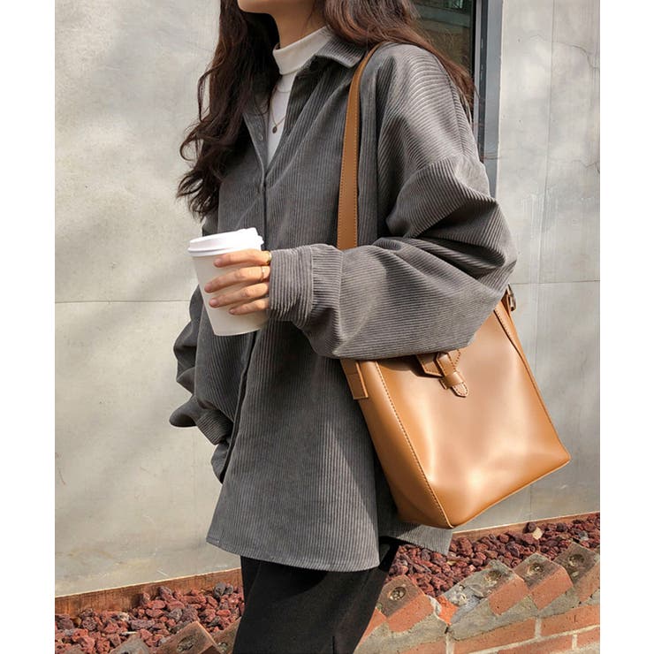 新作 コーデュロイ シンプルオーバーシャツ | aimoha  | 詳細画像4 