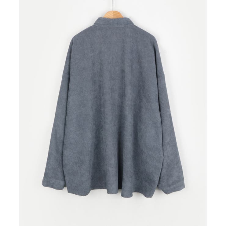 新作 コーデュロイ シンプルオーバーシャツ | aimoha  | 詳細画像13 