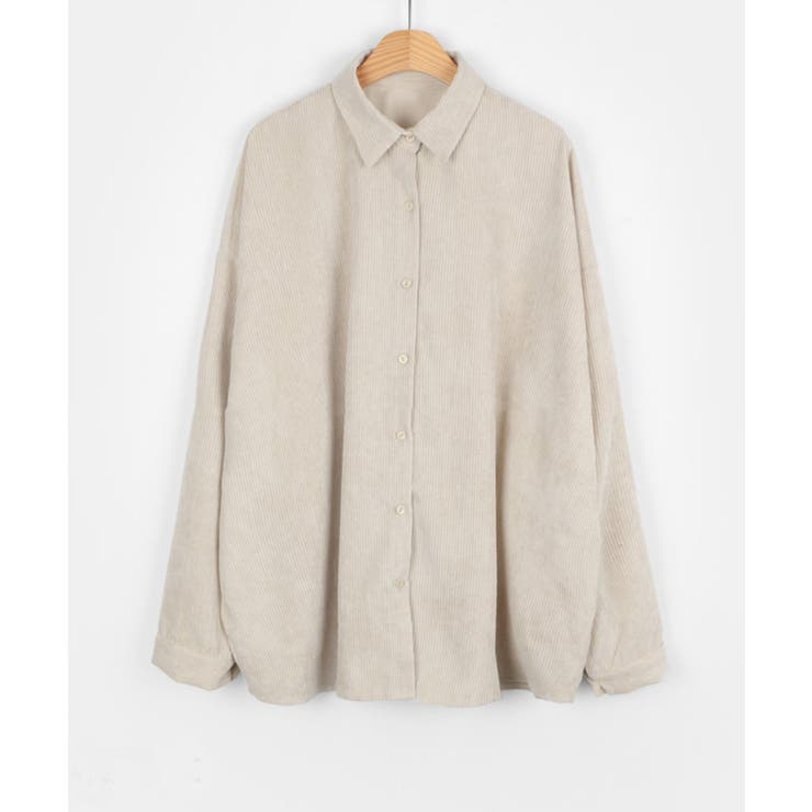 新作 コーデュロイ シンプルオーバーシャツ | aimoha  | 詳細画像15 