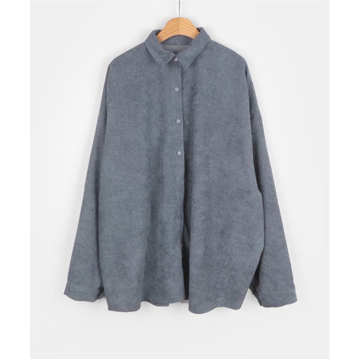 新作 コーデュロイ シンプルオーバーシャツ | aimoha  | 詳細画像16 