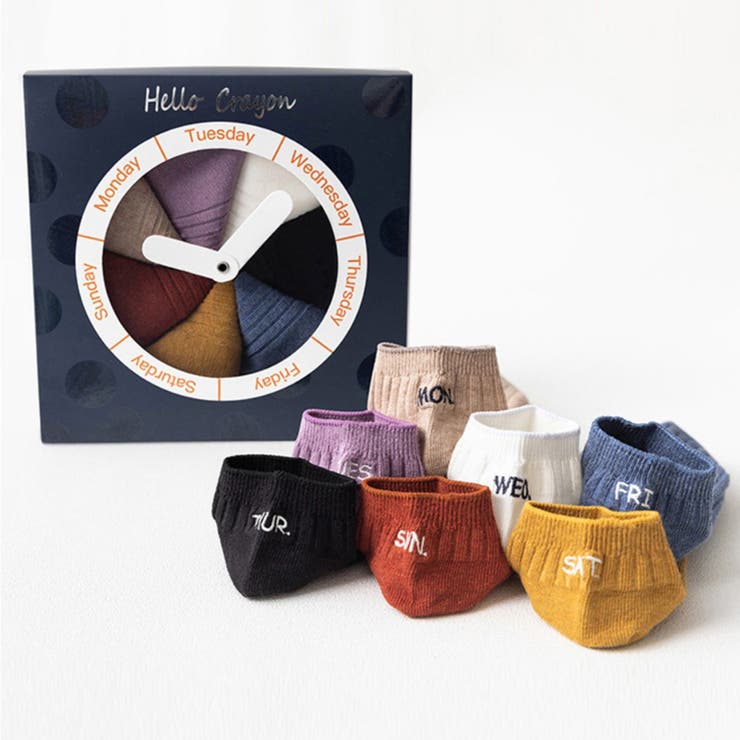 7色セット | 新作 ７色靴下セット 韓国ファッション | aimoha 