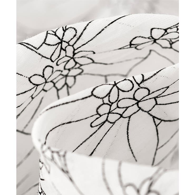 韓国風花柄ブラウス 韓国ファッション 春服 | aimoha  | 詳細画像14 