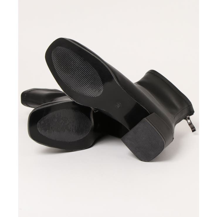 ファイクレザーブーツ ショートブーツ 韓国 | aimoha  | 詳細画像6 