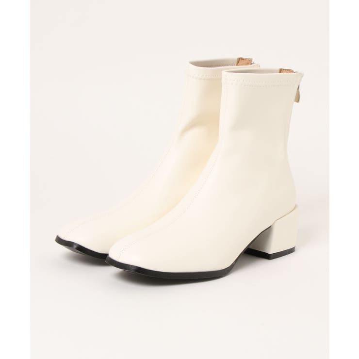 ファイクレザーブーツ ショートブーツ 韓国 | aimoha  | 詳細画像4 