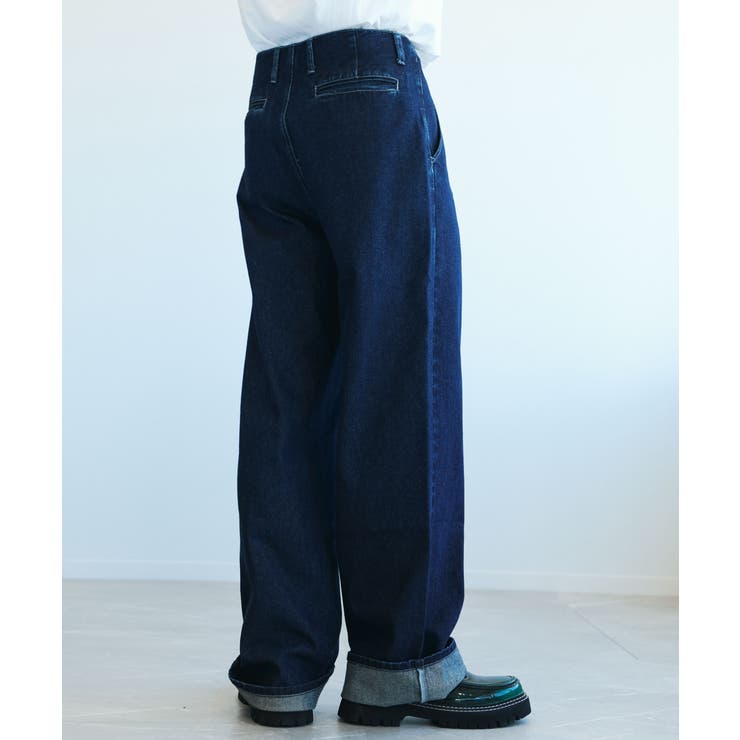 ワイドデニムパンツ[品番：XT000009615]｜aimoha men（アイモハ
