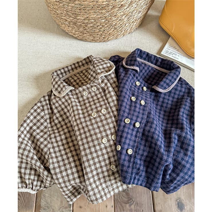 kokokids 25ss check blouse 韓国子供服 f022b2bcbb0cdd98ffbe2893fae822