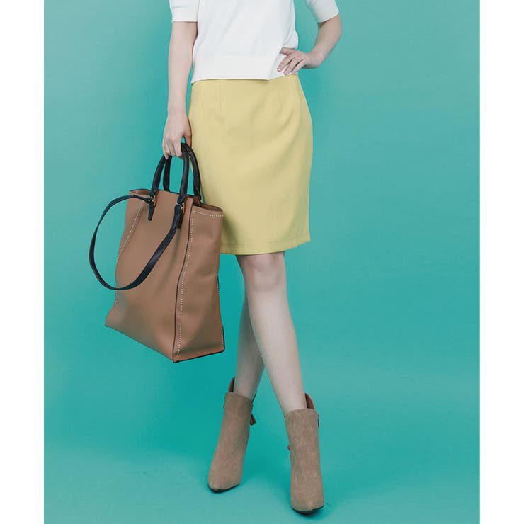 ミディアム丈タイトスカートスカート 膝丈スカート 膝丈 | aimoha  | 詳細画像16 