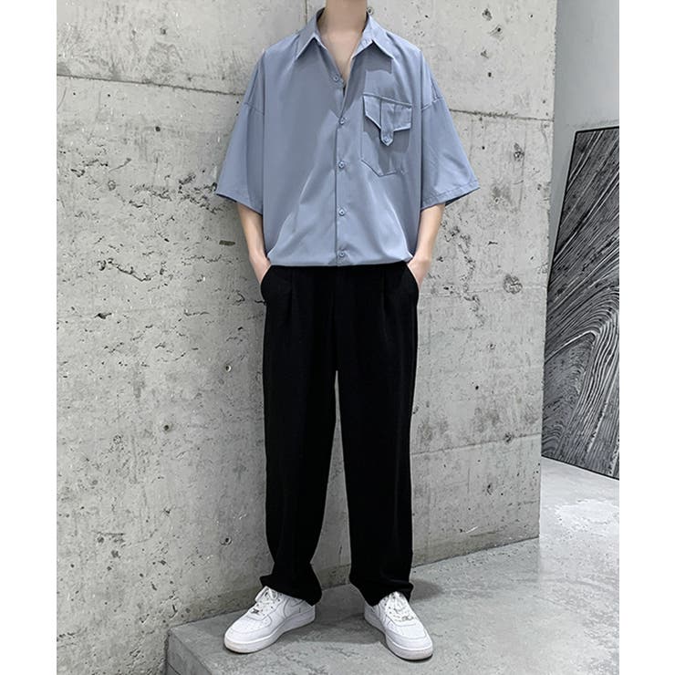 在庫限り オーバーサイズ ワークシャツ[品番：XT000005153]｜aimoha