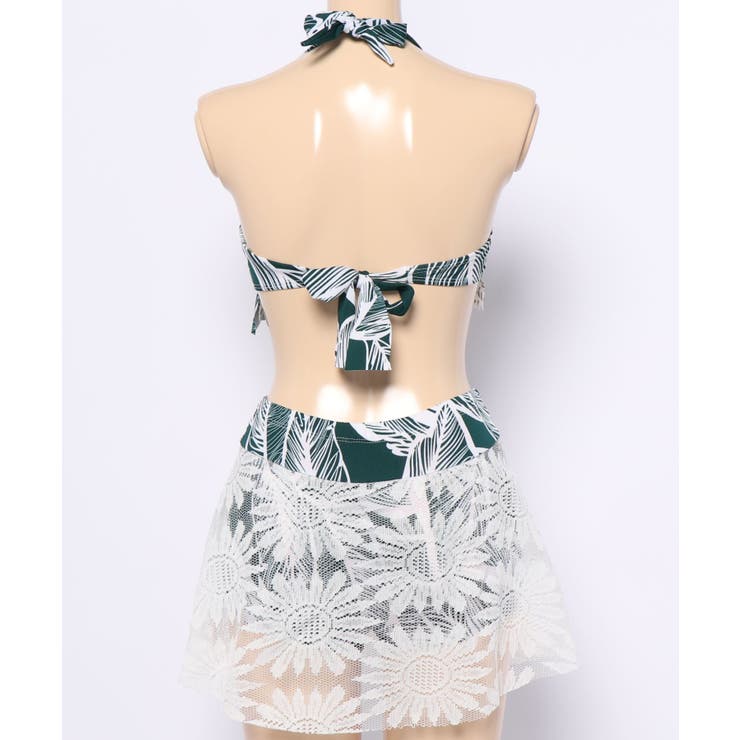 かわいい水着3点セット 韓国ファッション 水着 夏服 秋服 体型カバー