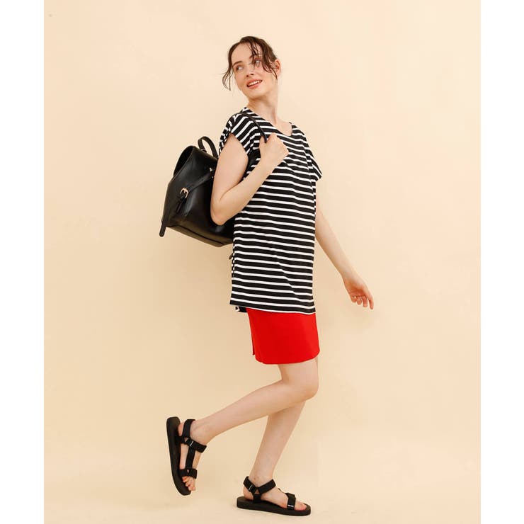 ミディアム丈タイトスカートスカート 膝丈スカート 膝丈 | aimoha  | 詳細画像10 