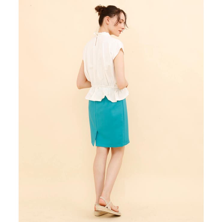 ミディアム丈タイトスカートスカート 膝丈スカート 膝丈 | aimoha  | 詳細画像9 