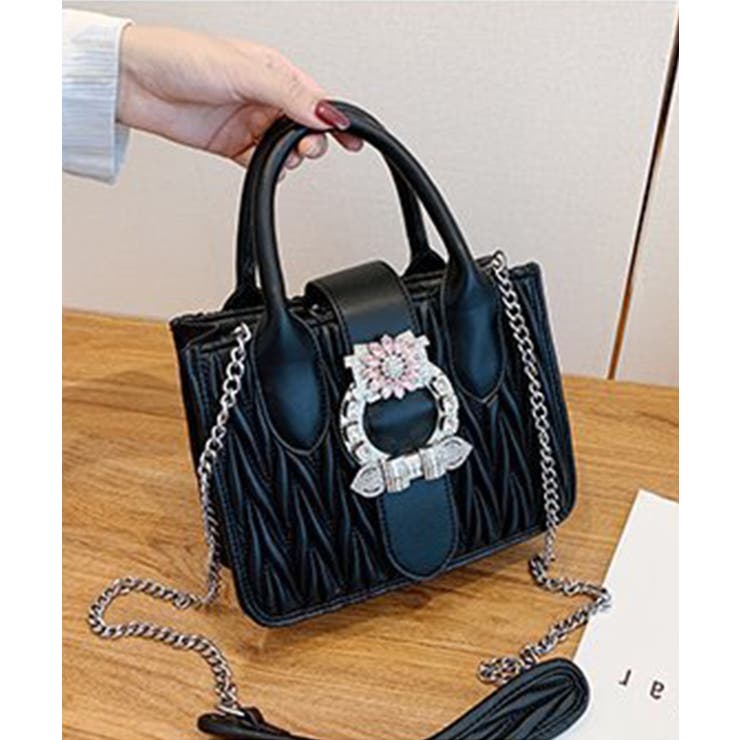OUTLET再販無し ビジュースクエアハンドバッグ トートバッグ OUTLET再販無し ビジュースクエアハンドバッグ トートバッグ