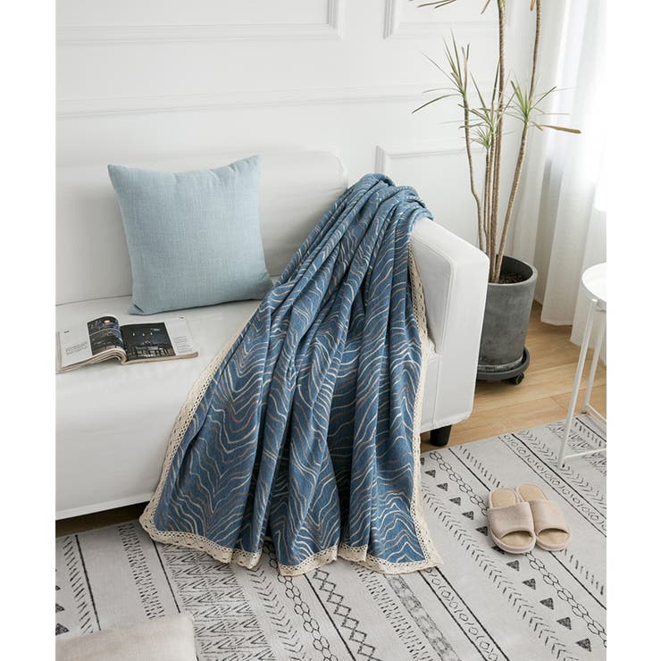 アート チマヨ柄 リバーシブル マルチカバー ソファーカバー ラグ