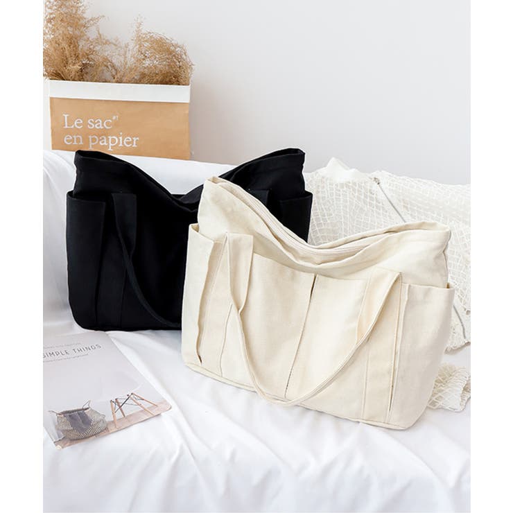 大容量トートバッグ 通学 女子 | aimoha  | 詳細画像8 